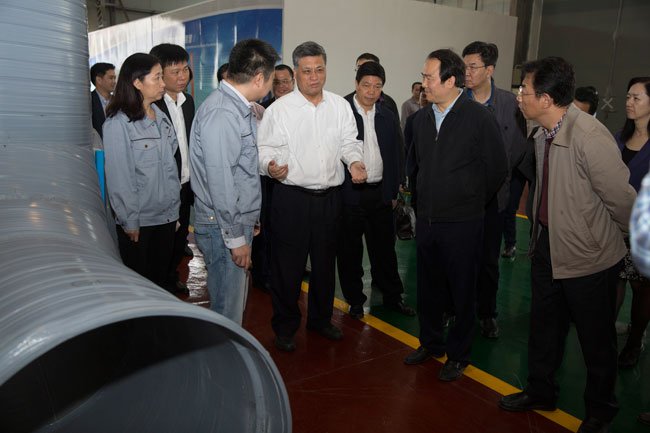 廣東省長馬興瑞蒞臨調研我司美麗鄉(xiāng)村項目